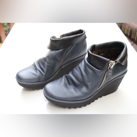 Fly London wedge booties Yoxi - Picture 6 of 10